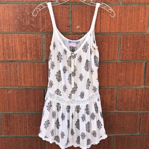 Rubbish Tops Rubbish Brand Floral Tank Top Front Buttons Xs Poshmark